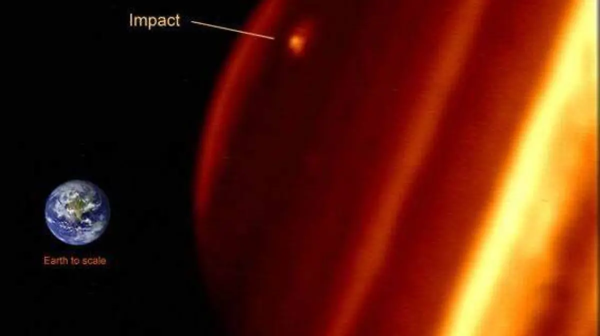 El Hubble nos permitió observar el primer impacto directo de un cuerpo sobre otro planeta de nuestro sistema solar