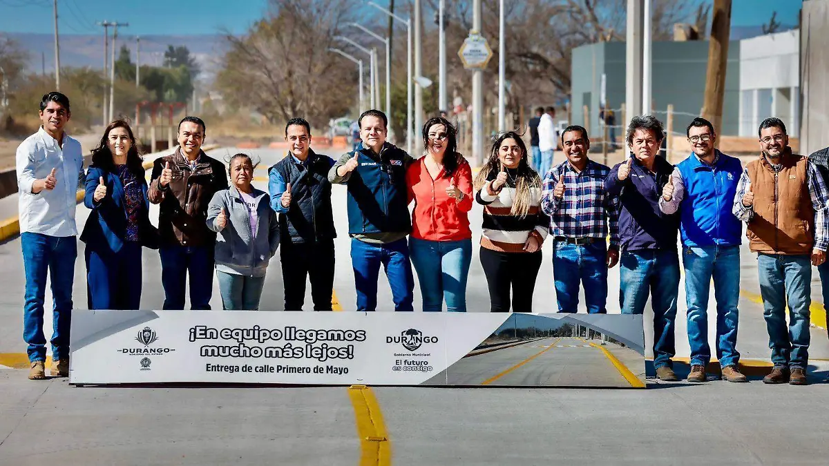 Durango invierte más de 25 mdp para mejorar calles y conectividad