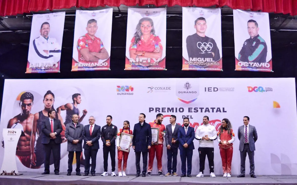 Entregan Premio Estatal del Deporte 2024 a los mejores deportistas y entrenadores