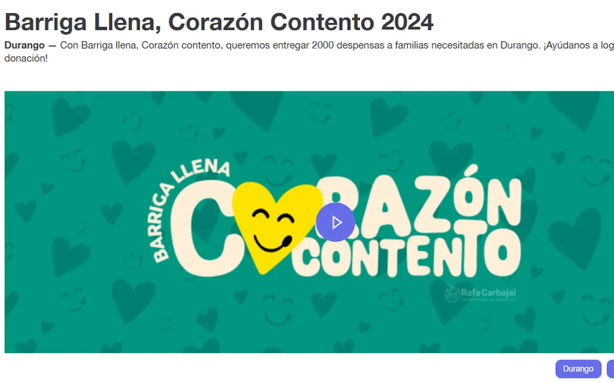 Duranguense pide ayuda a La Cotorrisa; conoce su petición