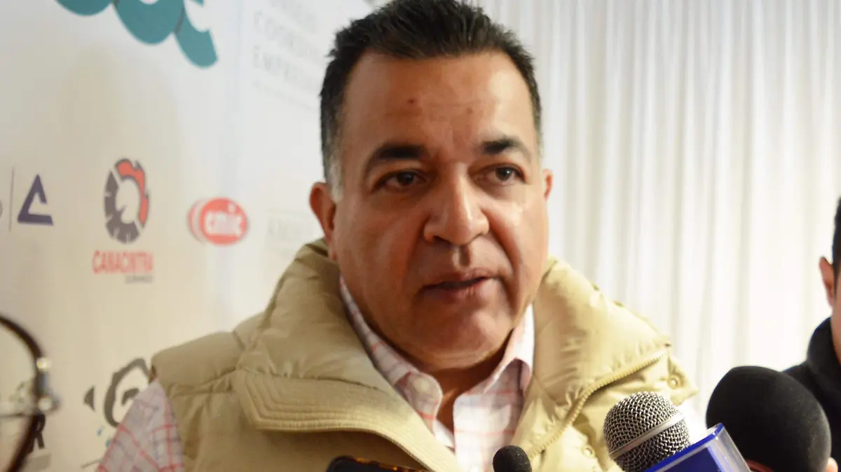 Francisco Salazar Mendia, presidente de la CMIC en Durango 