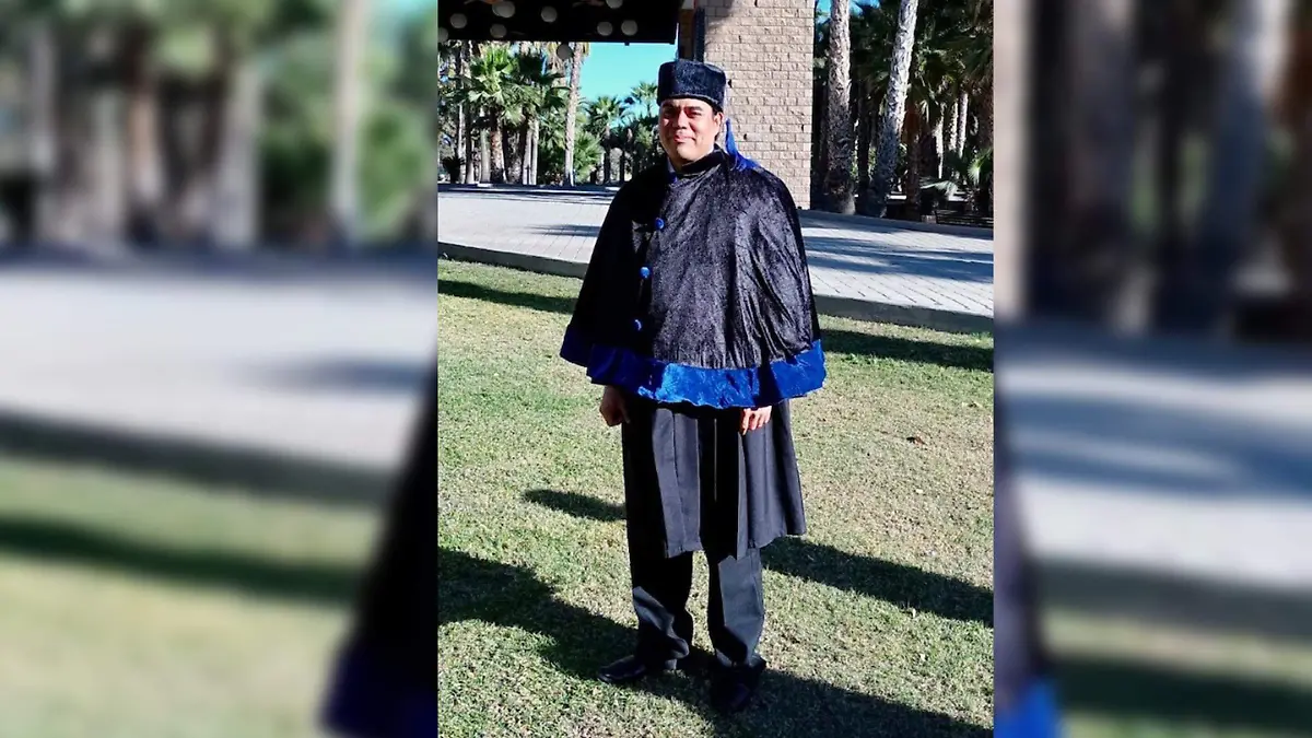 Doctor en Ciencias de la Educación Juan Cristóbal Moreno Núñez, egresado del Centro Universitario Trilingüe, campus Laguna