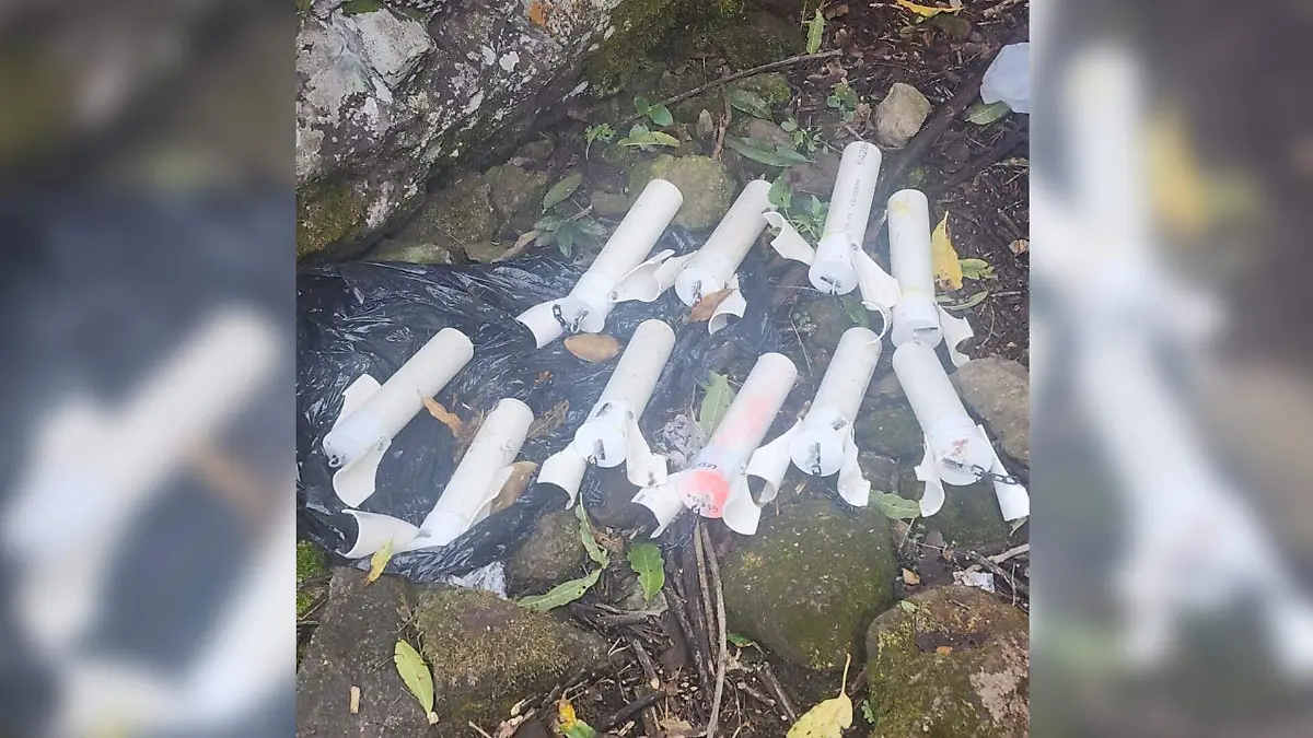 Aseguran explosivos y ponchallantas en domicilio de Durango