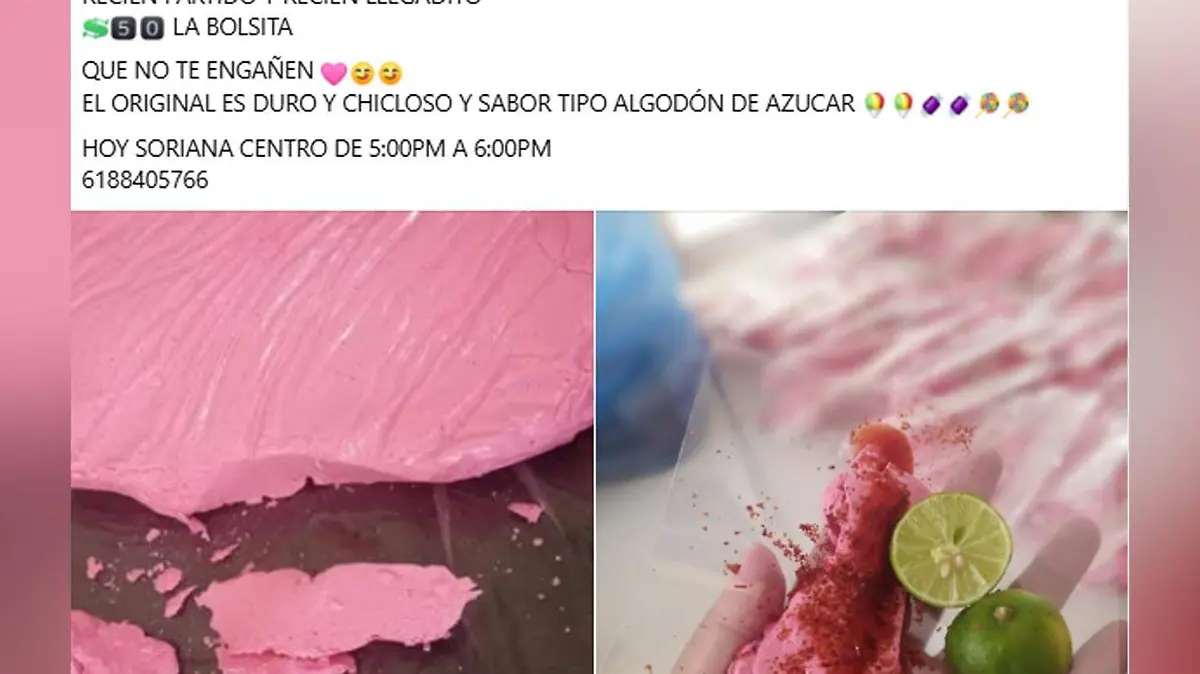 Turrón rosa, el dulce de Guadalajara que se ha popularizado en Durango