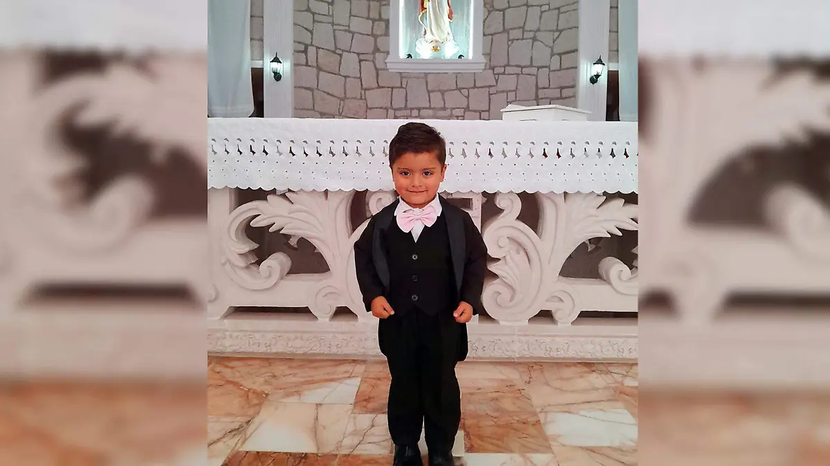 El pequeño Diego Rosa Soto tuvo su fiesta de presentación el 18 de enero