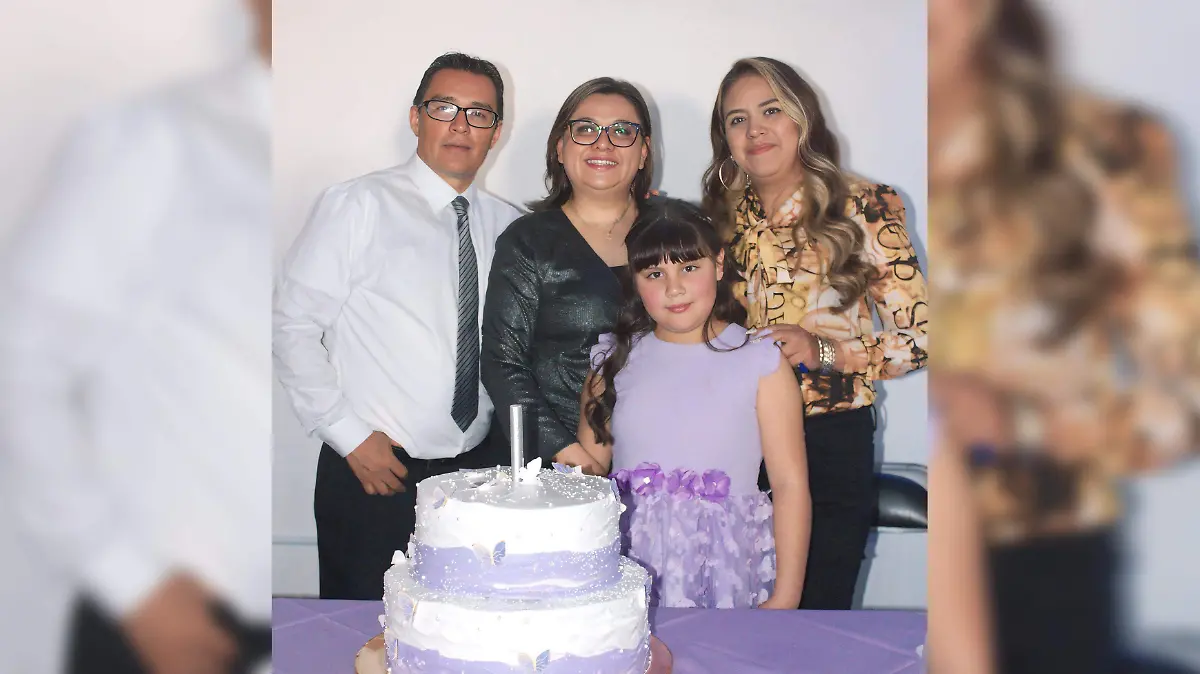 Allison Deidre López celebra con alegría sus 9 años de vida