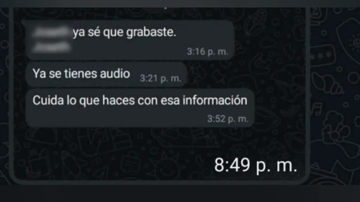 Captan en audio fuerte golpiza de policía municipal a su hijo en Durango