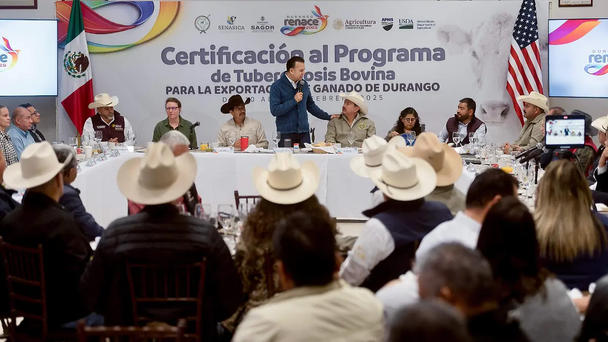 Reafirma Durango compromiso de exportar ganado de alta calidad_ inicia revisiones de USDA para mantener estatus sanitario