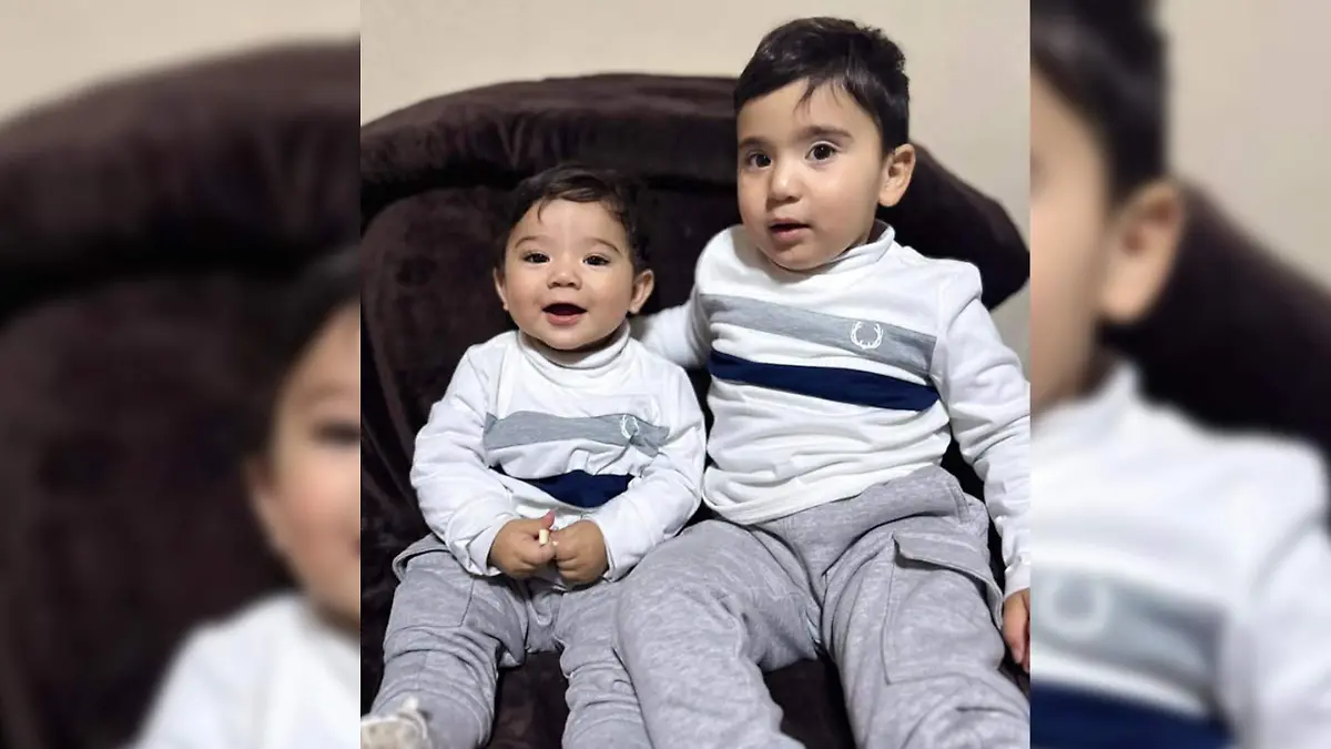 Lindos hermanitos Liam y Mateo Villarrela G. 