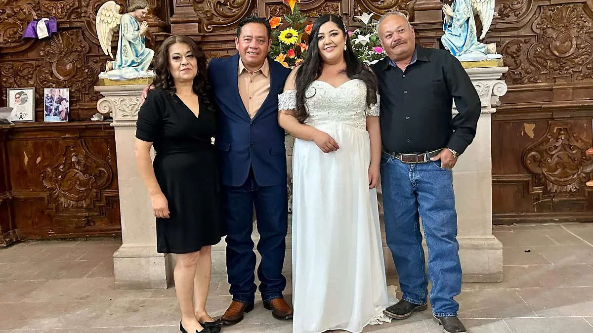 Ricardo Moreno y su esposa