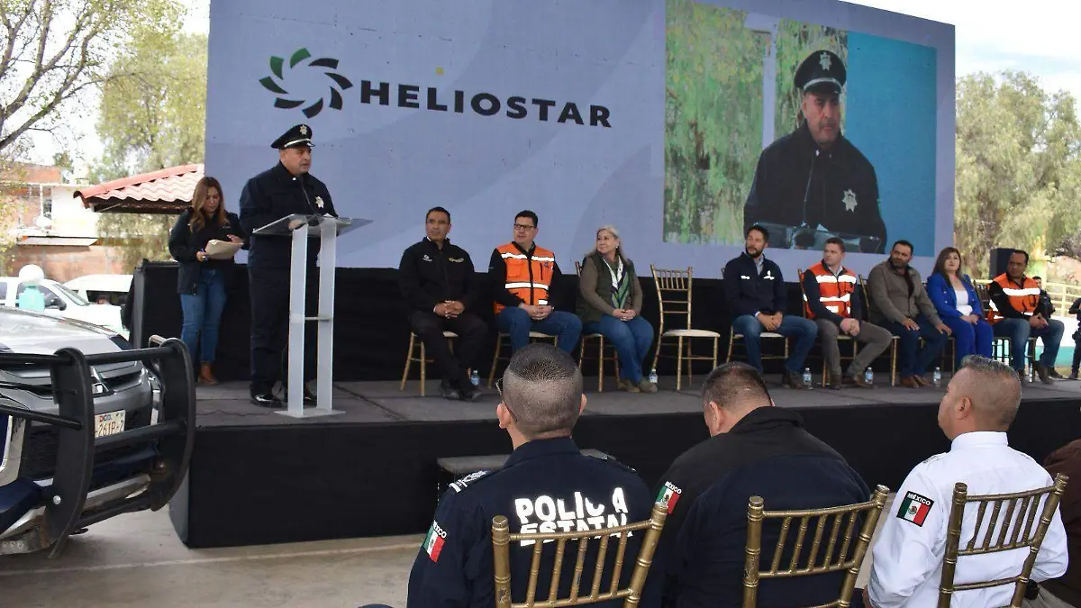 Minera Heliostar refuerza la seguridad en Durango con la donación de patrullas