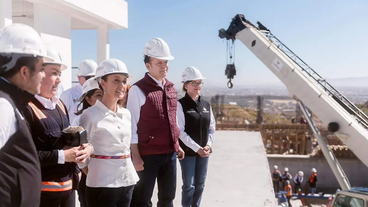 Presidenta Claudia Sheinbaum supervisa avances de Planta Potabilizadora