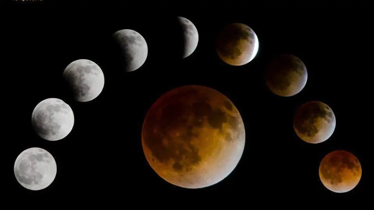 El próximo eclipse total de Luna