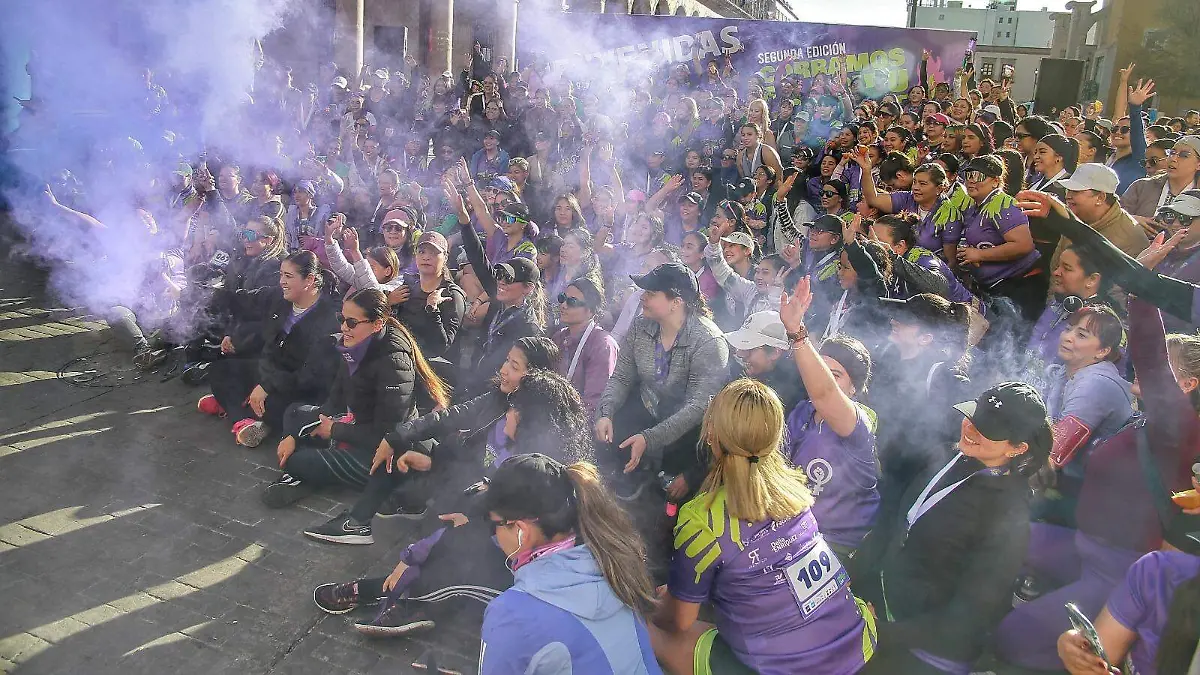 Conmemoraron corriendo libres y en tribu