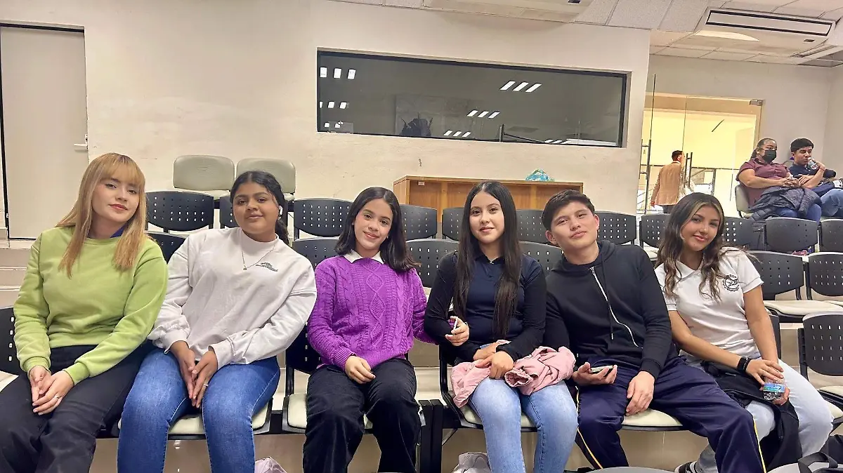 Engalanan nuestro espacio Pame Hernández, América Martínez, Jimena Rivas, Andrea Adame, Dylan Rojas y Sarah Alvarado