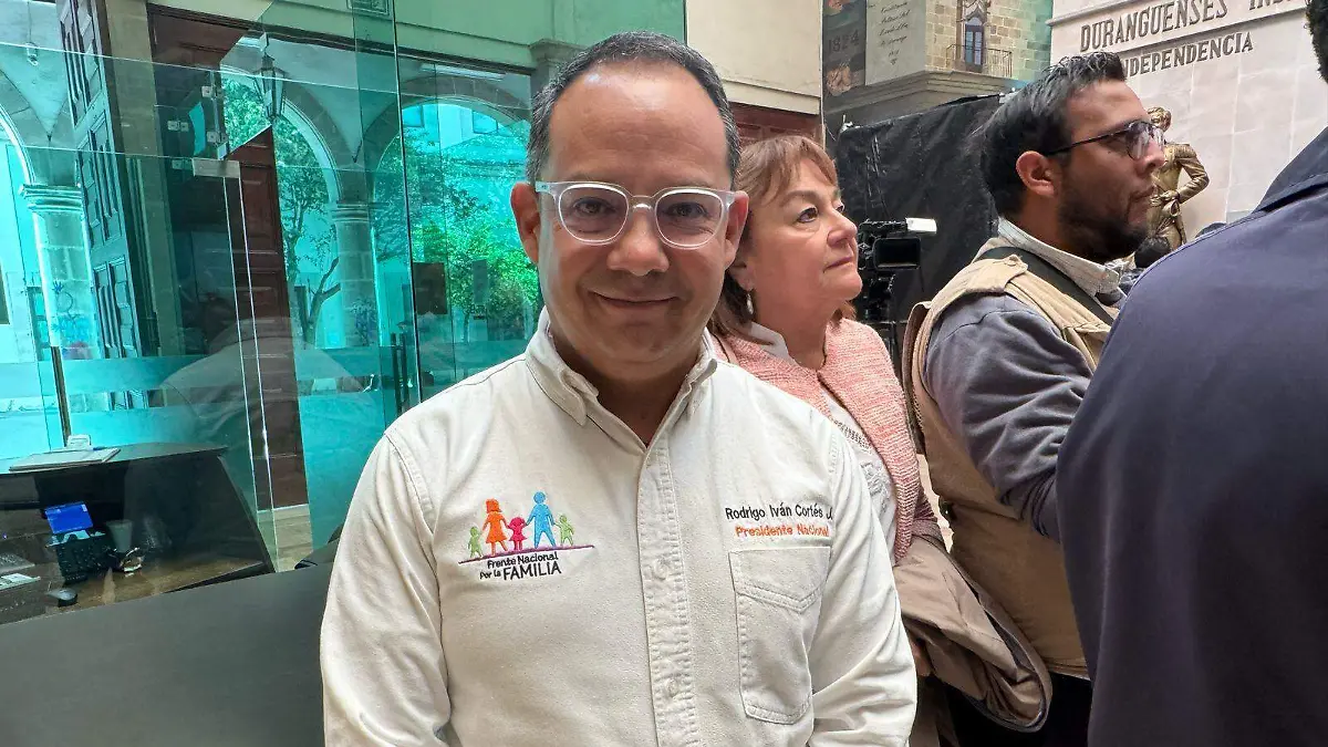 Rodrigo Iván Cortés J., presidente nacional del Frente Nacional por la Familia