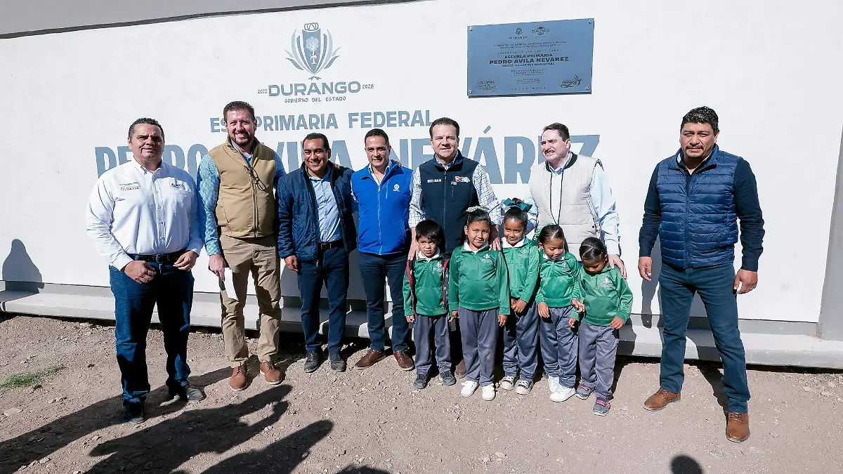 Gobierno de Durango impulsa la educación con nuevas escuelas