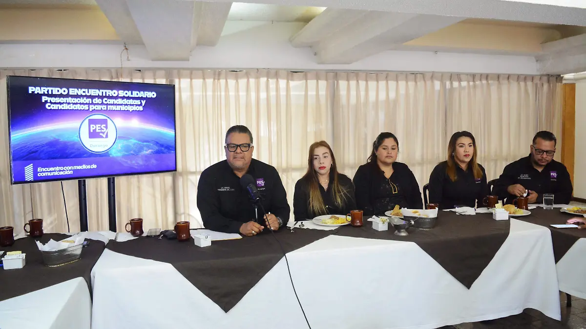 Héctor Sendel encabezará candidatura del PES a la Alcaldía de Durango