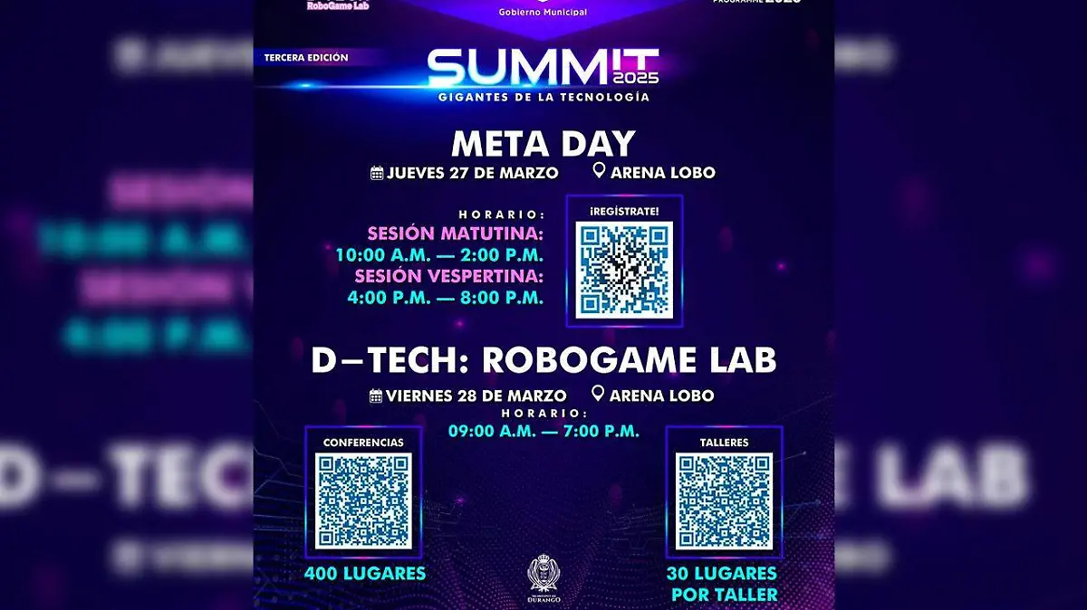Invitan a participar en Summit Gigantes de la Tecnología