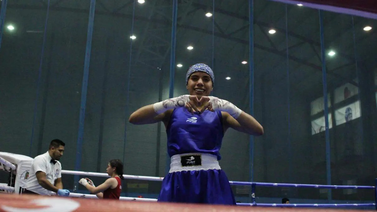 Valeria Amparán, boxeadora duranguense 