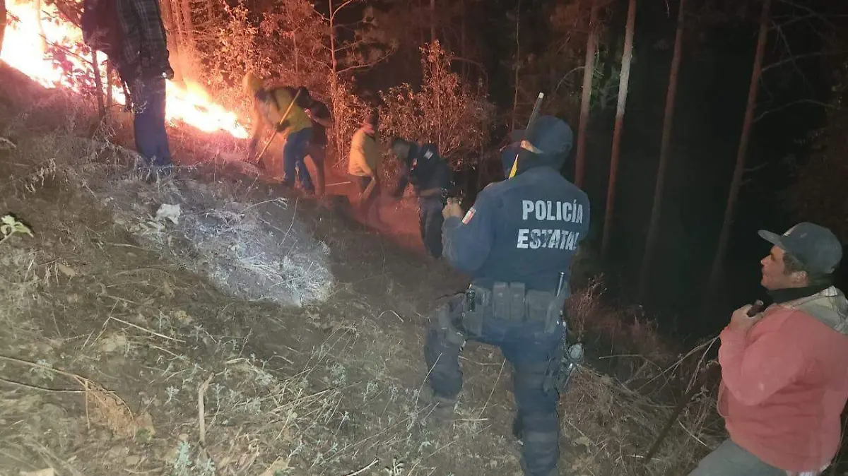 Controlan incendio en mina de Canelas