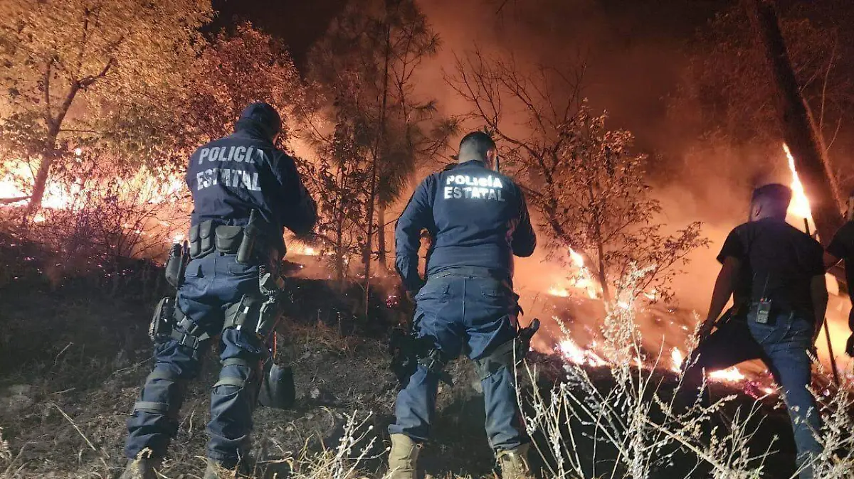 Controlan incendio en mina de Canelas