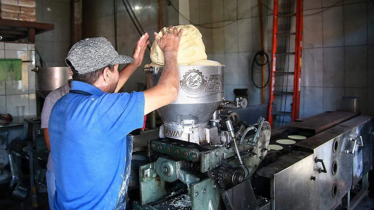 Venta de tortillas en Durango