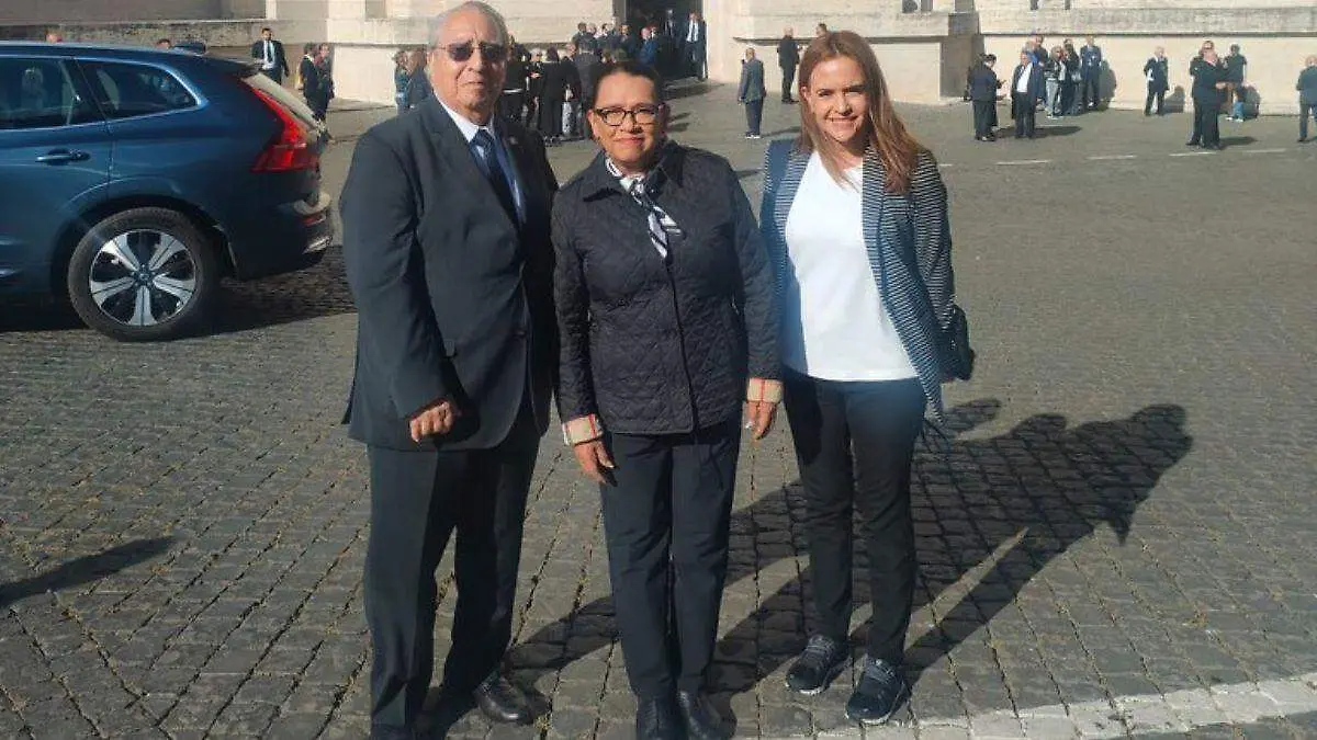 Rosa Icela Rodríguez llega al Vaticano