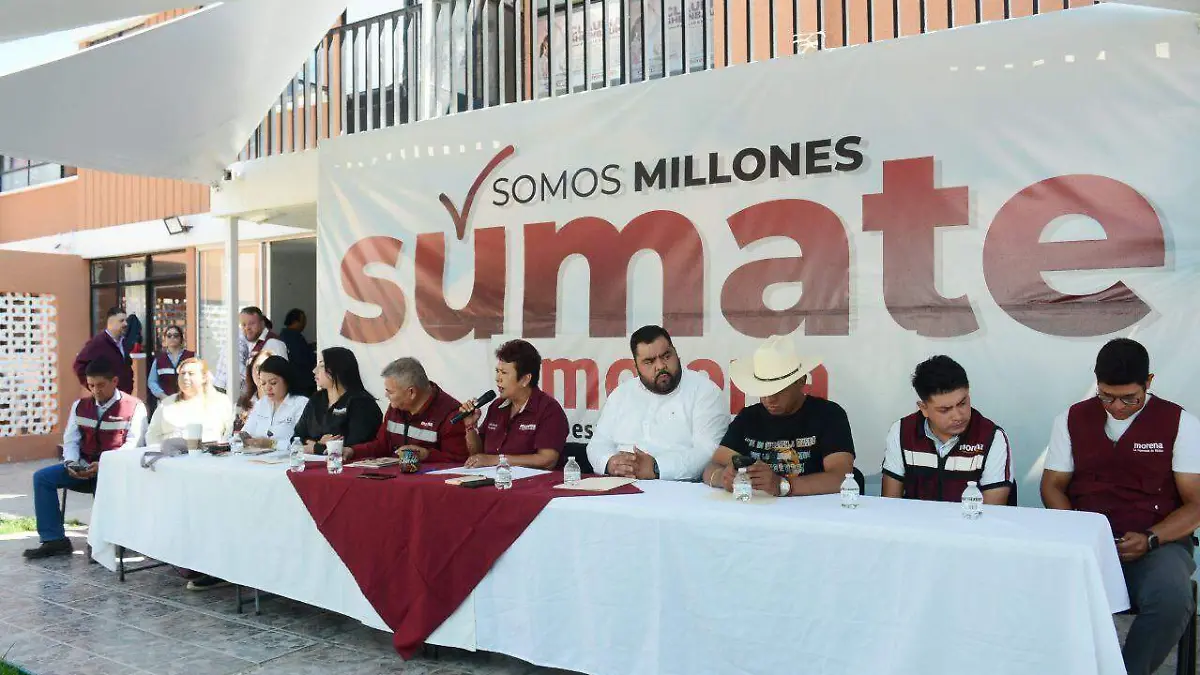 Rueda de prensa MORENA