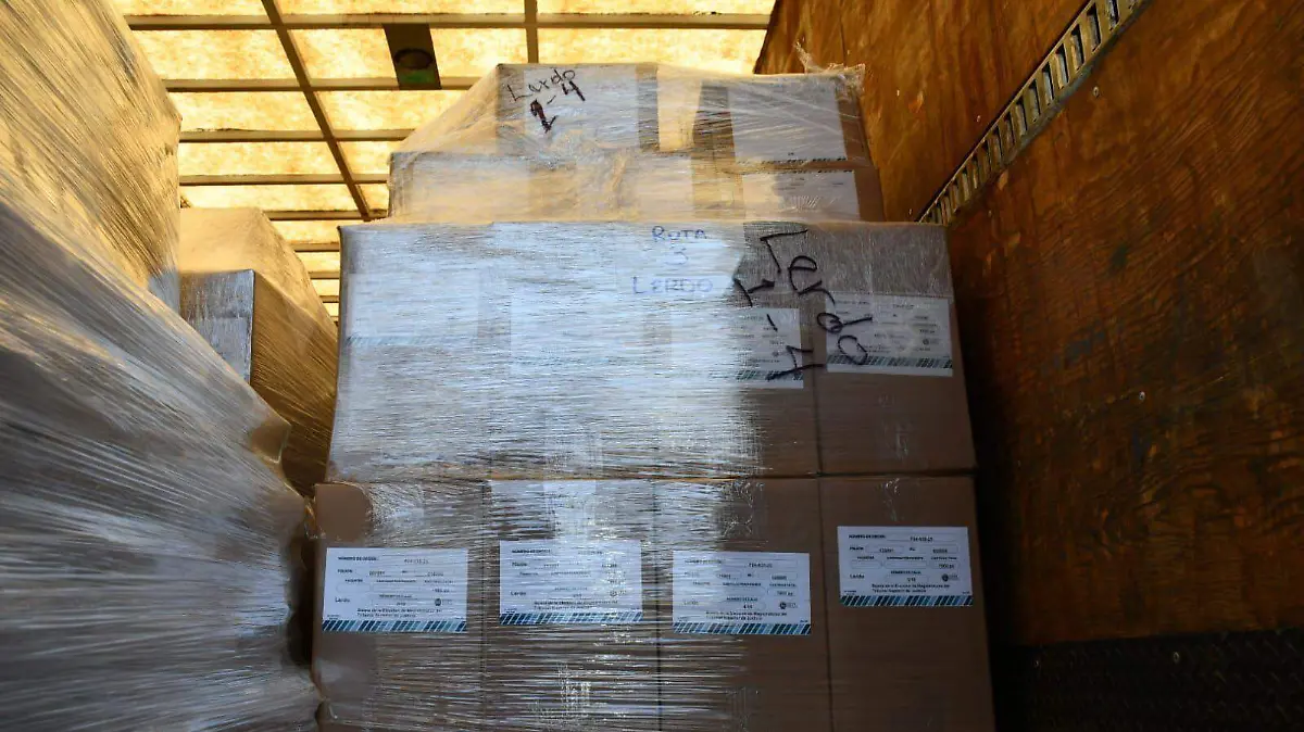 Trasladan boletas del Poder Judicial a Durango