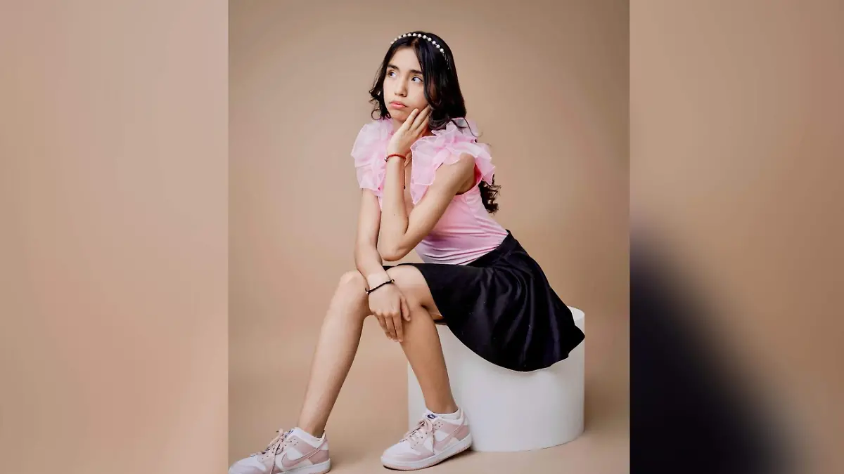 Dana Jimena Martínez Favela en su cumpleaños