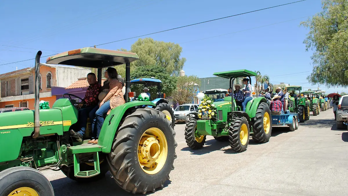 Centenas de tractoristas