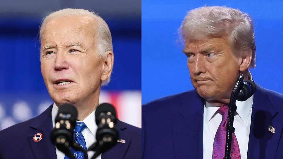 Biden y Trump