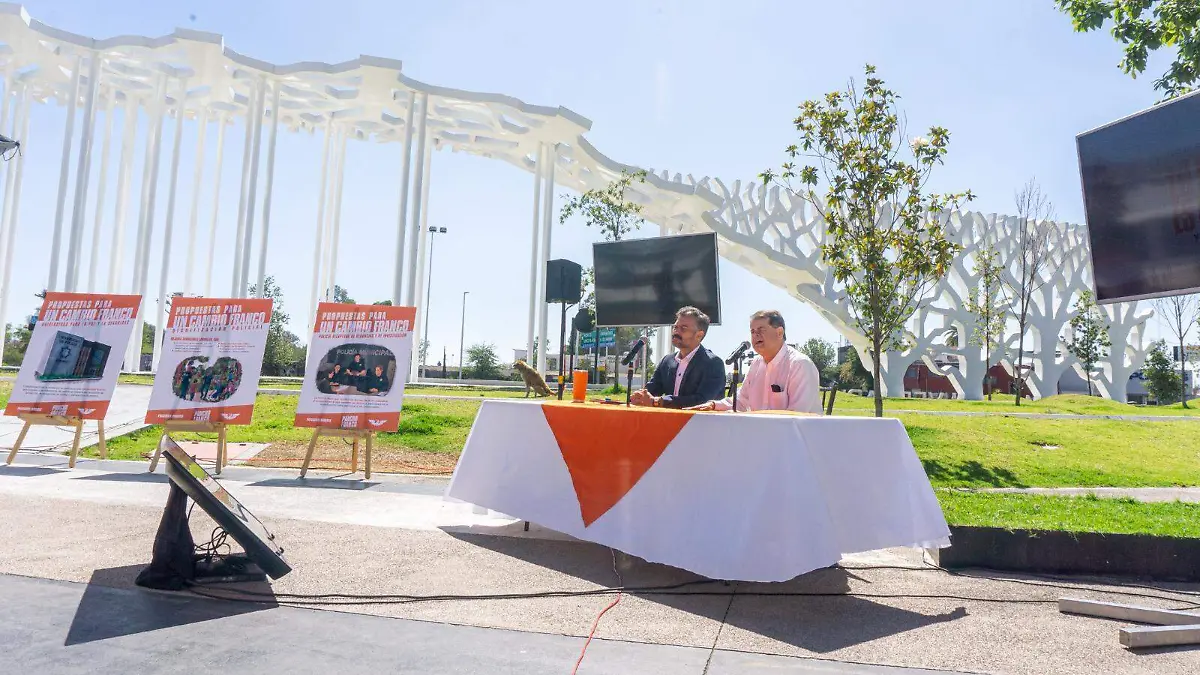 Presenta Pancho Franco su propuesta de seguridad