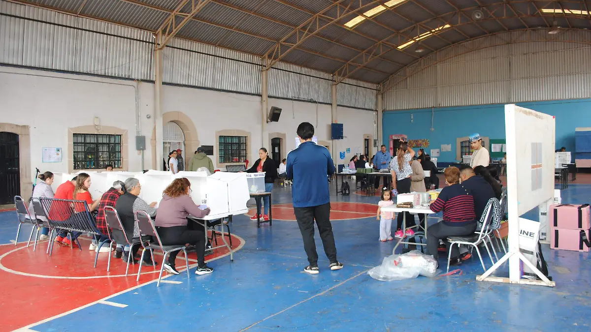 Votación fluida en Gpe. Victoria
