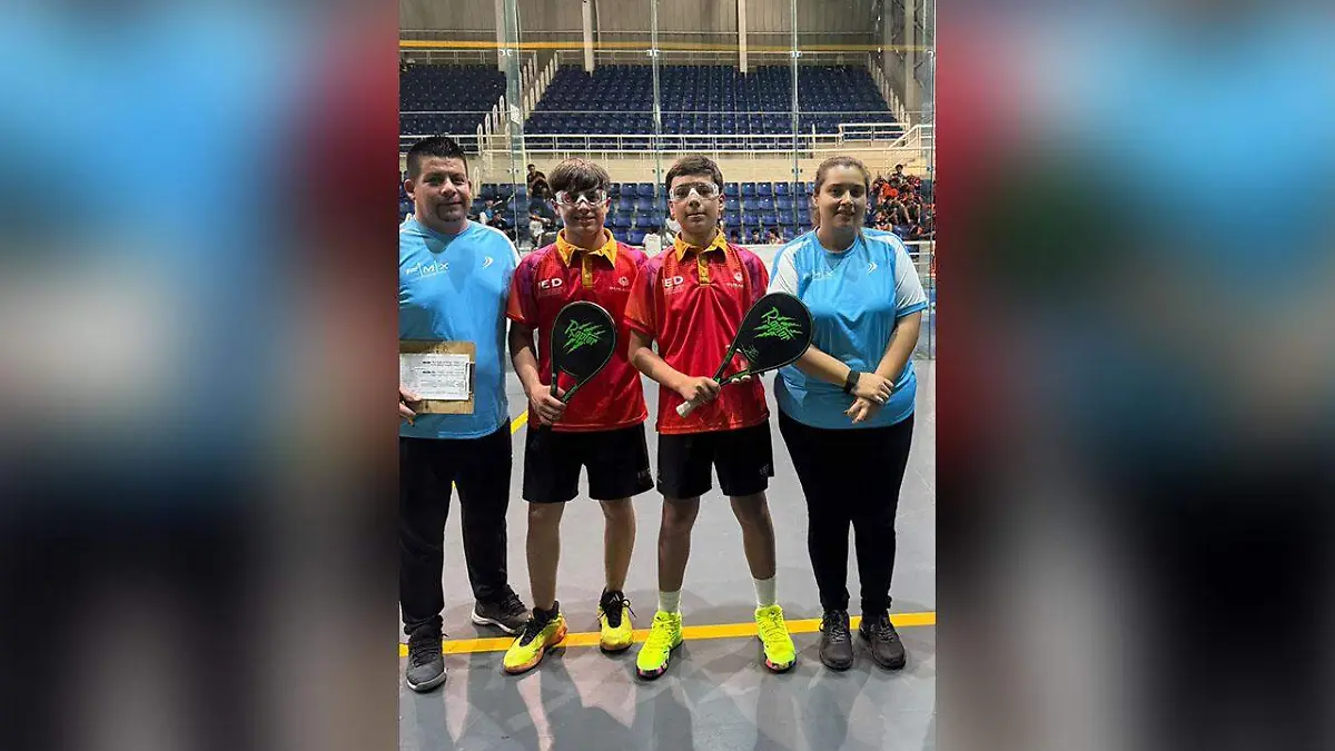 Delegación de Frontenis de Durango se despide de la ON2025