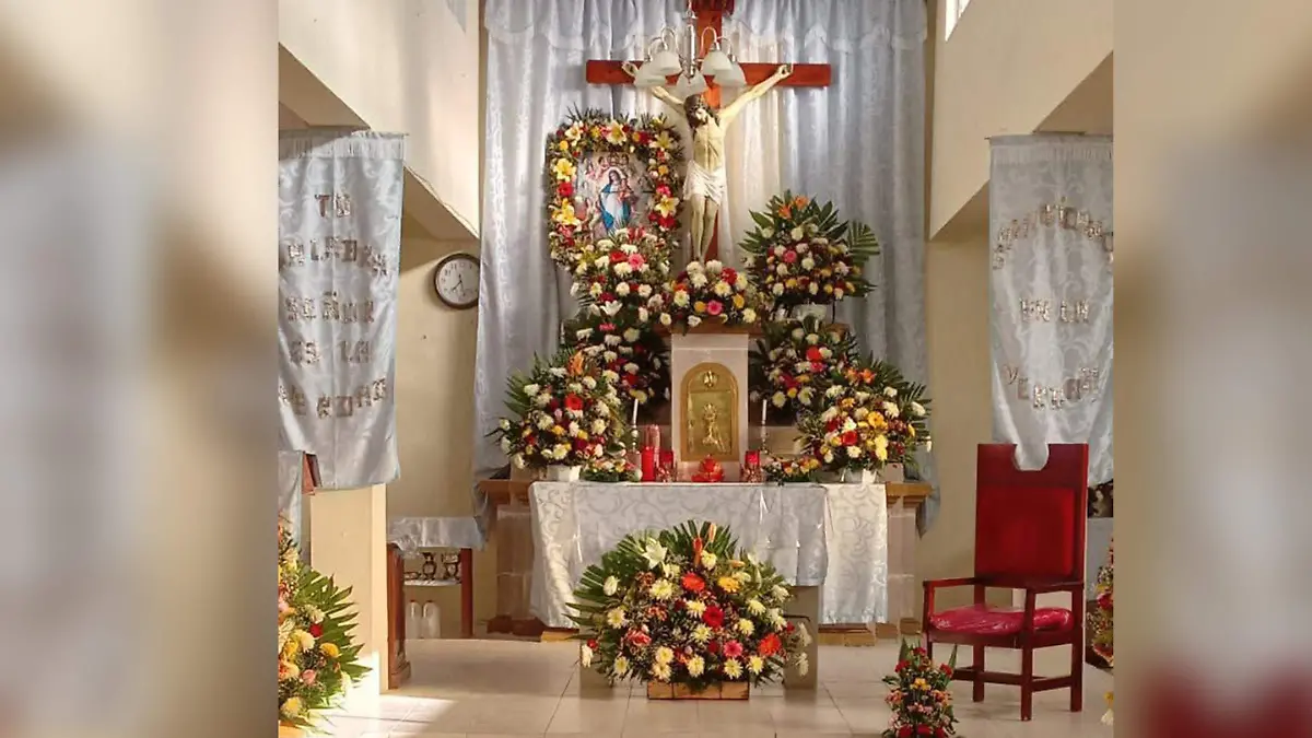 Fiesta patronal de Nuestra Señora de la Luz en la comunidad de Ignacio M. Altamirano