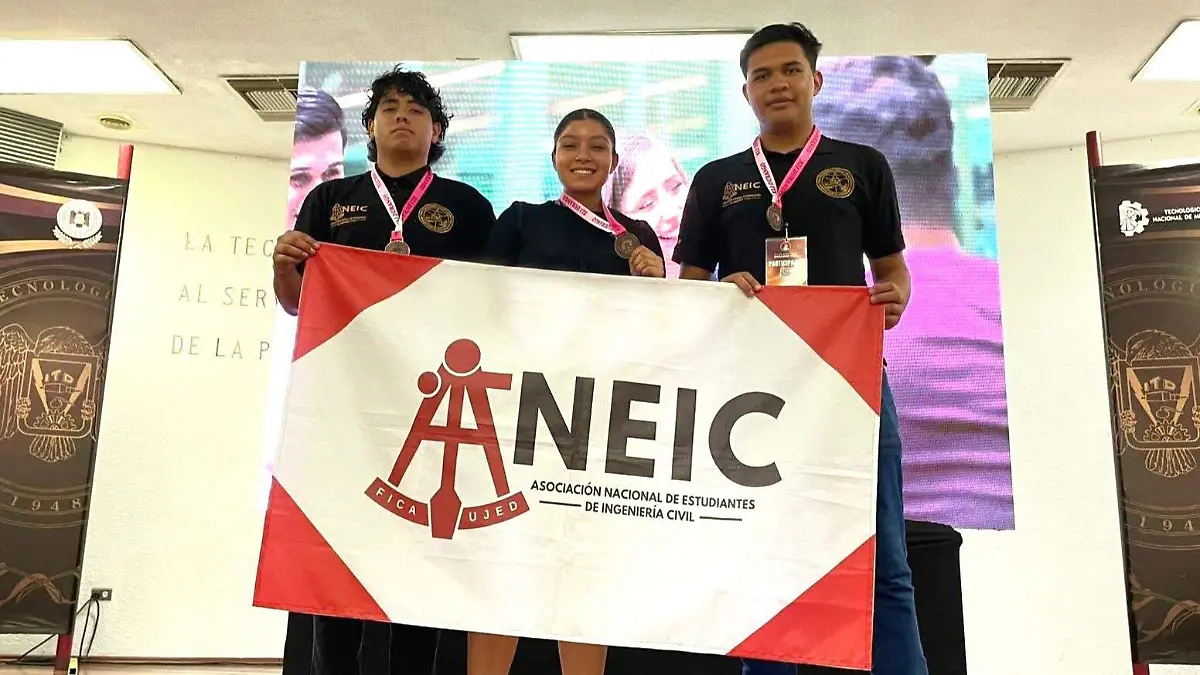 Destacan alumnos de la UJED en la XLI Olimpiada Nacional de Estudiantes de Ingeniería Civil 2025 1