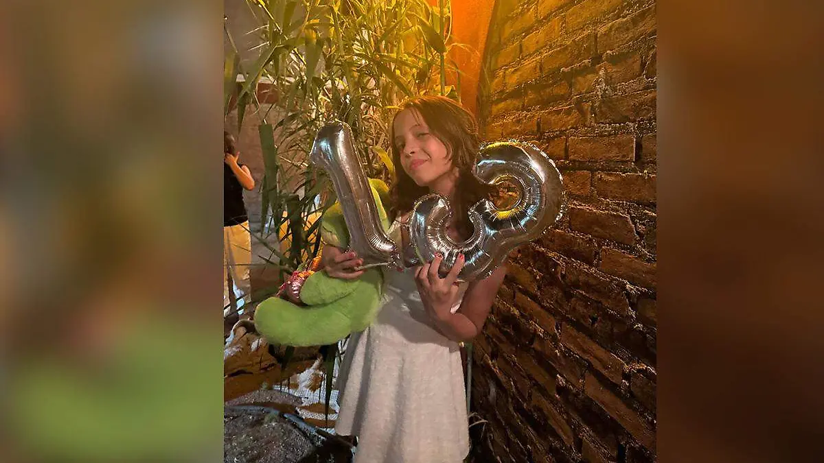 Celebró 13 años de vida la bonita Kenia Morales 