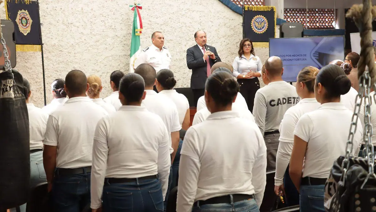 Cadetes reciben capacitación anticorrupción