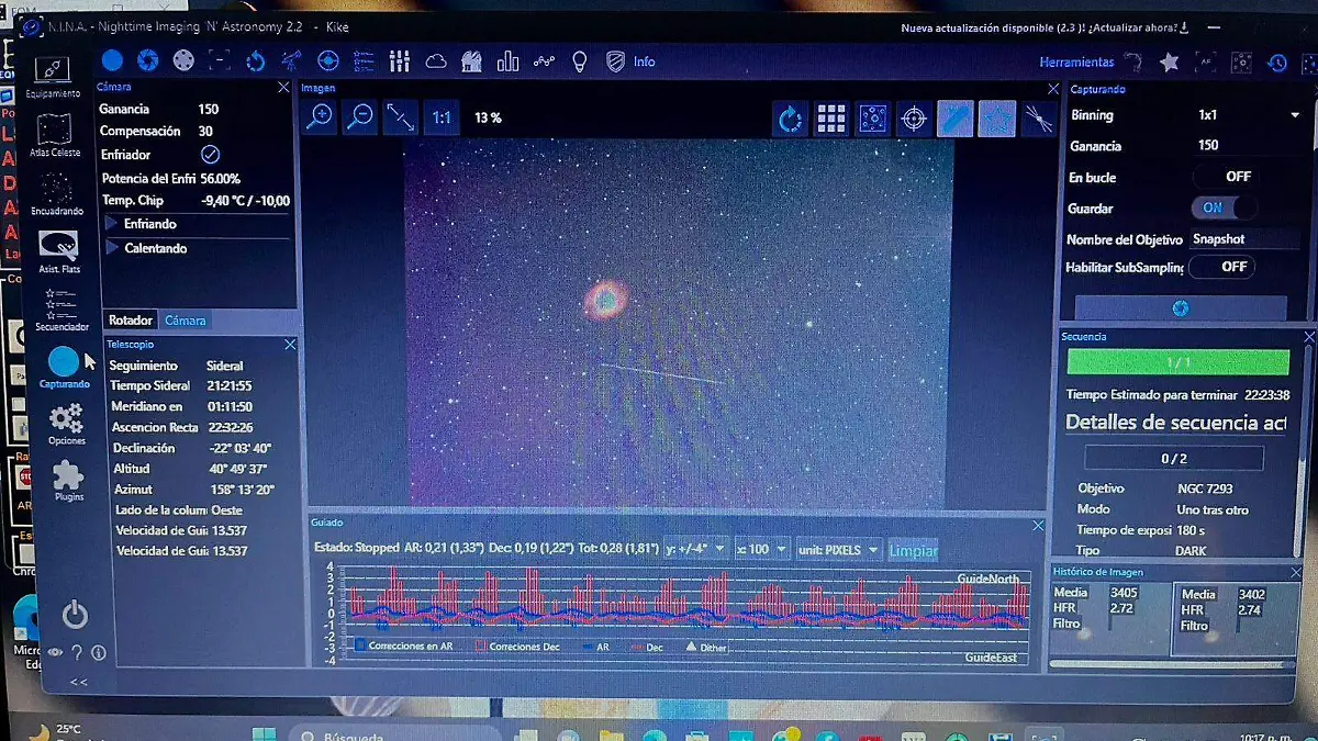 Astrofotografía desde casa