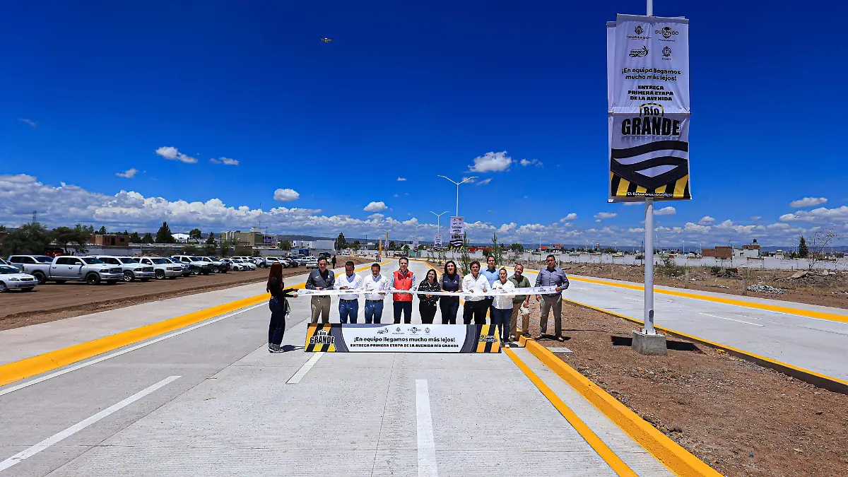 Lo que fue un sueño hoy es realidad: entregan la avenida Río Grande