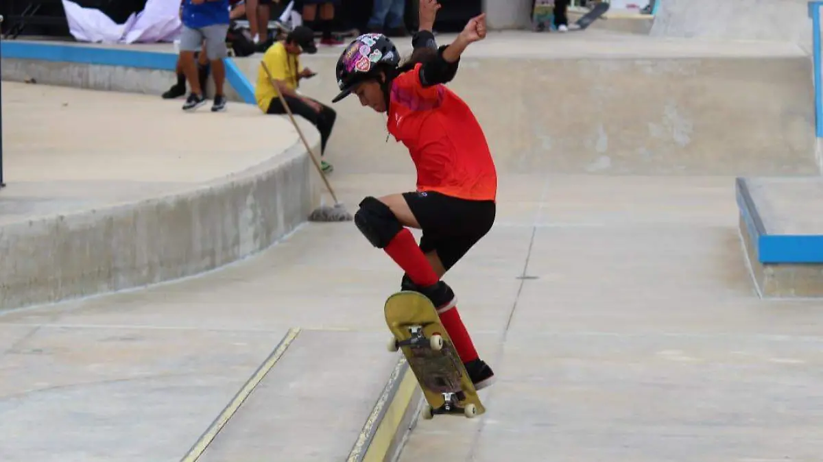 Clasificó a la final del Skateboarding de ON2025