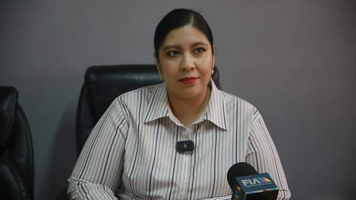 Diana Guadalupe Rosales Domínguez, responsable del programa de infancia de la Secretaría de Salud del estado