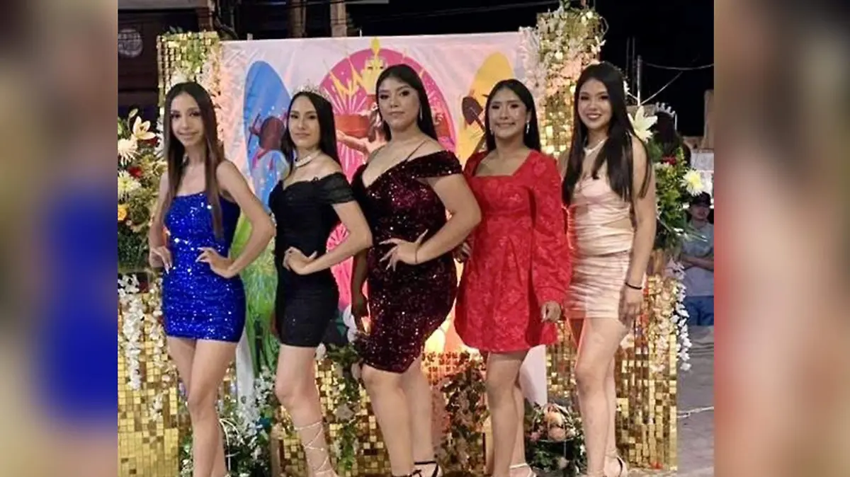 Se llevó a cabo evento Reina de la noche y Yessenia obtiene este título, Karina e Ivette Princesas
