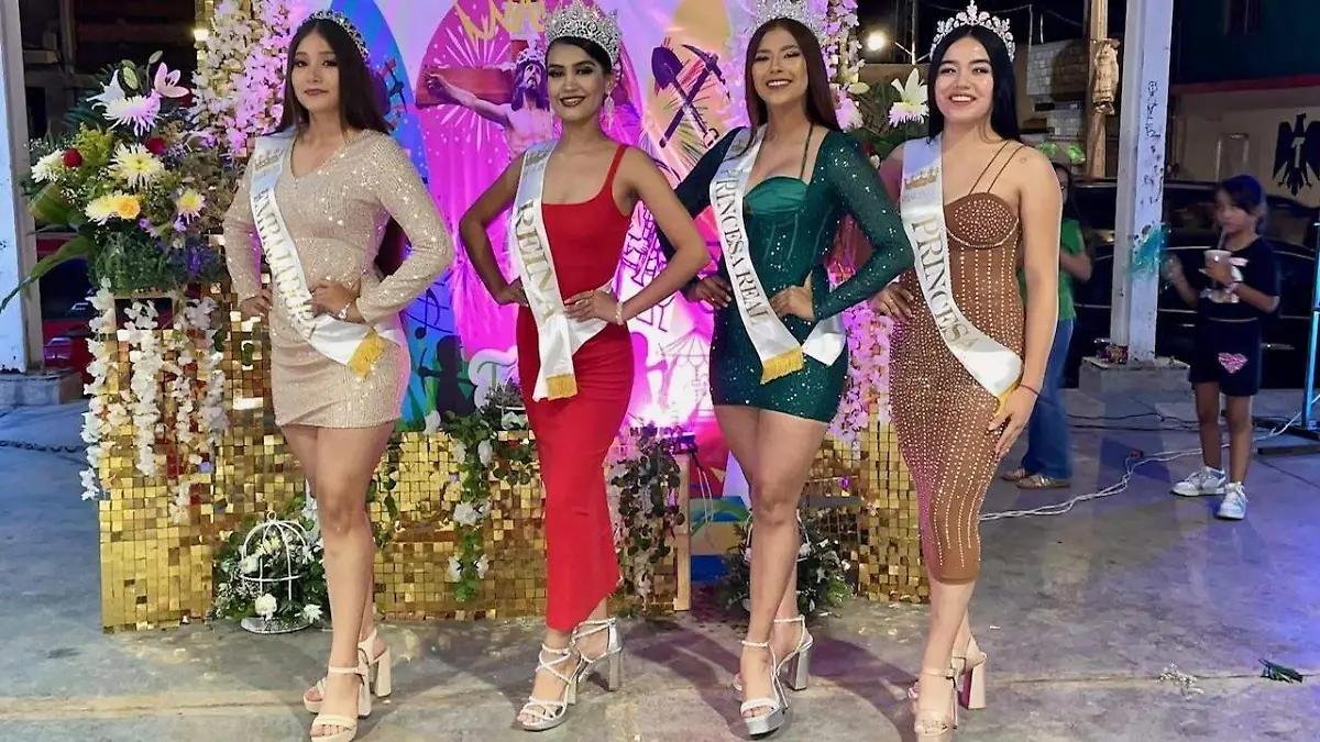 En el evento Reina de la noche, en Velardeña, se dio cita la corte real 2024