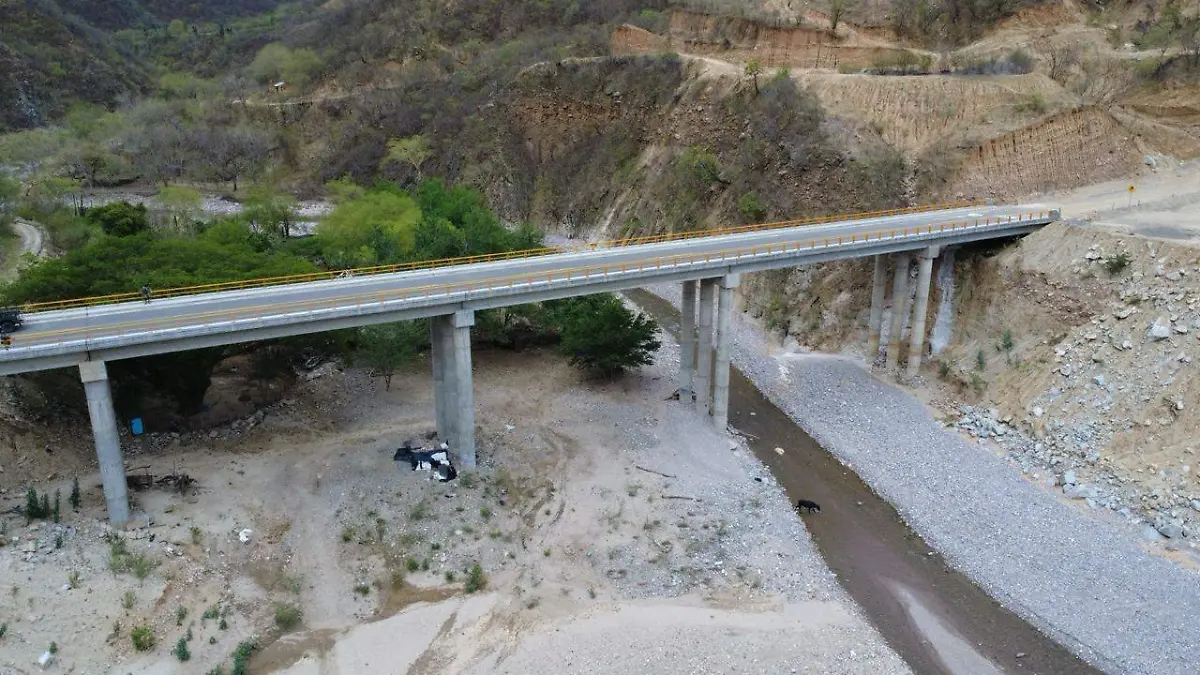 Listo último tramo de San Ignacio a Tayoltita