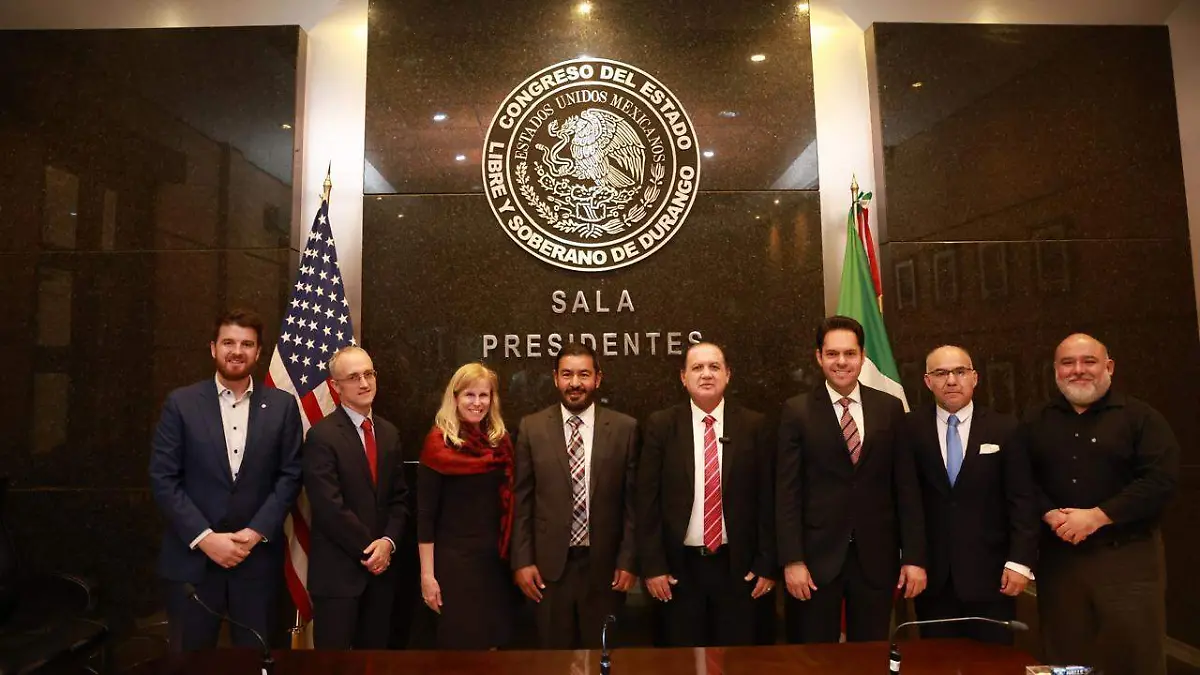 Recibe Congreso del Estado a Cónsul General de EE.UU. en Monterrey