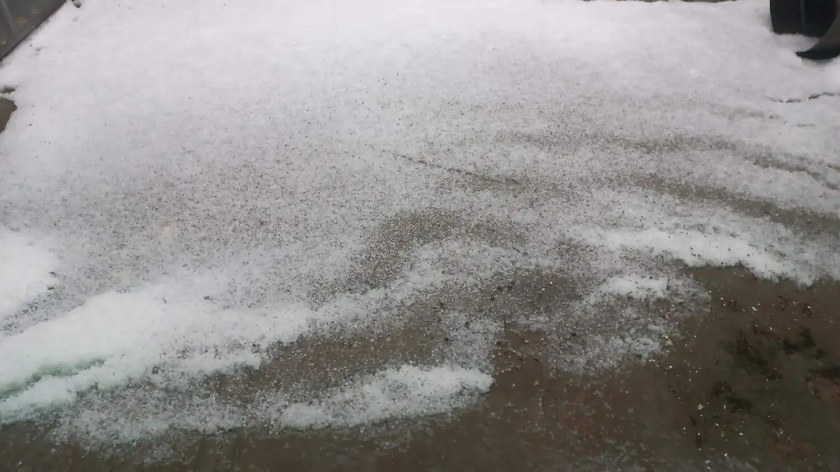 Tormenta con granizo sorprende Durango y provoca inundaciones en distintos puntos