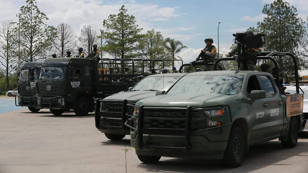 Patrullas del ejercito mexicano